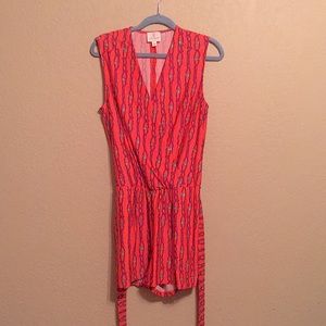 Pink Romper with Pattern